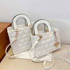 Heart-shaped Lady Handbag Dress Purse Crossbody Bags For Women