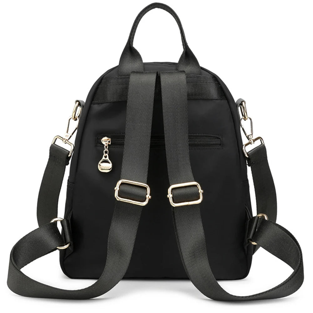 Classic Shoulder Bag Ladies Multi-purpose Bag Nylon Print Small Bac