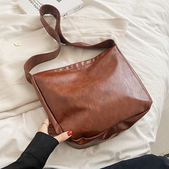 Classical Women Lady Large Capacity PU Leather Single Shoulder Crossbody Bags