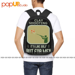 Clay Shooting Golf Bag Large Capacity Swimming Bag