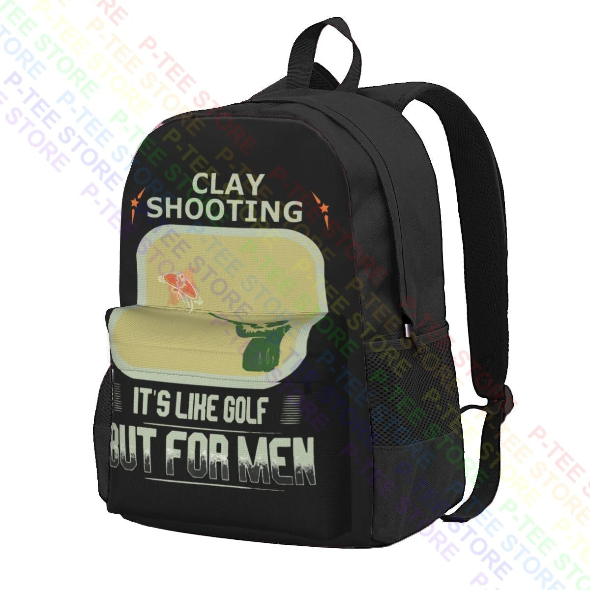 Clay Shooting Golf for Men Large Capacity Backpack