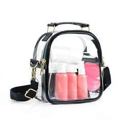 Clear Cross-body Bags for Women PVC Transparent Shoulder Phone Bag