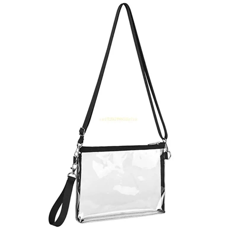 Clear Crossbody Shoulder Bag Transparent Purse for Women