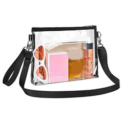Clear Crossbody Shoulder Bag Transparent Purse for Women