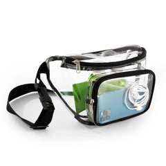 Clear Fanny Pack Stadium Approved Waterproof Waist Bag