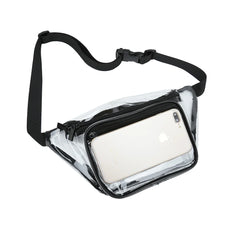 Clear PVC Transparent Waist Bag Fanny Pack