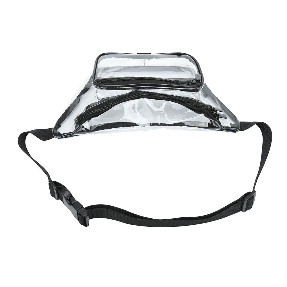 Clear PVC Transparent Waist Bag Fanny Pack