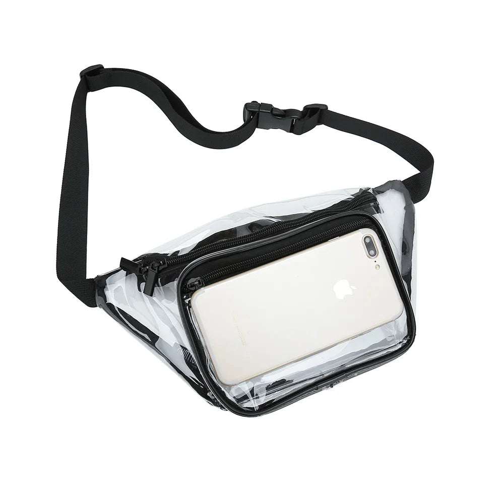 Clear PVC Transparent Fanny Pack Waist Bag
