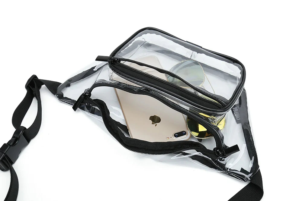 Clear PVC Transparent Fanny Pack Waist Bag
