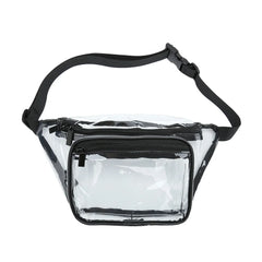 Clear PVC Transparent Waist Bag Fanny Pack