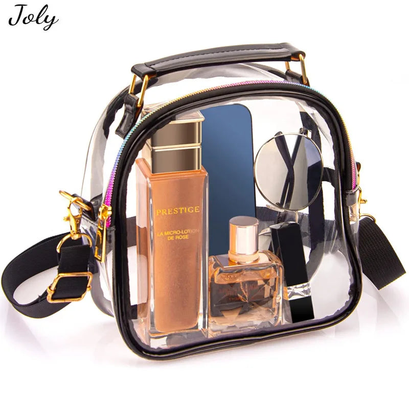 Clear Stadium Crossbody Bag, Top-handle Purse for Concert Sports Events