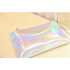 Reflective Women Clutch Handbags Pink Envelope Evening Party Dressed Club Hand B