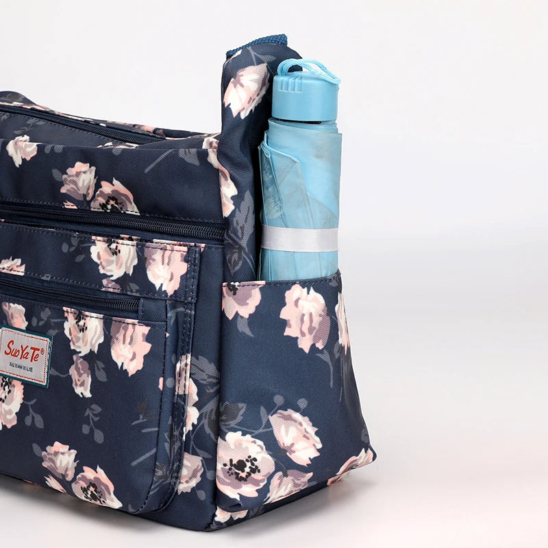 Floral Shoulder Bags For Women Sweet Crossbody Satchel