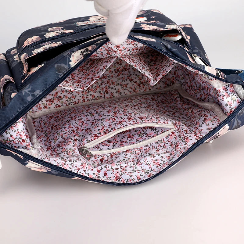 Floral Shoulder Bags For Women Sweet Crossbody Satchel