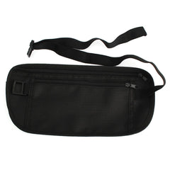 Cloth Travel Pouch Hidden Wallet Passport Money Waist Belt Bag