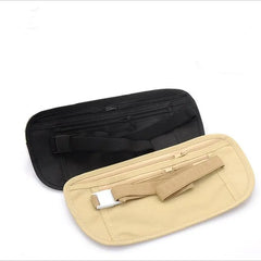 Cloth Waist Bags Travel Pouch Hidden Wallet Passport Money Waist Belt Bag