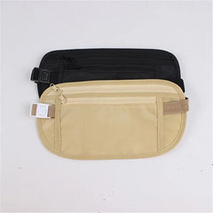 Cloth Waist Bags Travel Pouch Hidden Wallet Passport Money Waist Belt Bag