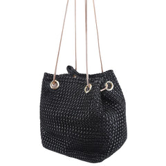 Rhinestone Chain Shoulder Bag for Women Evening Party Wedding Pouch Bag