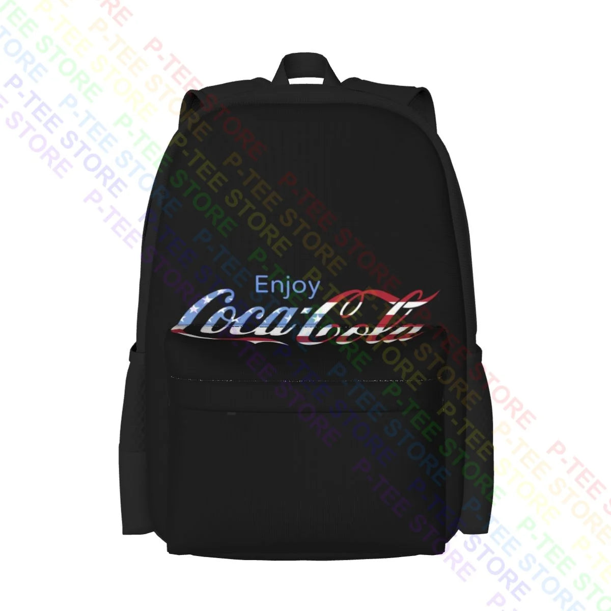 Coke Cola American Flag Large Backpack