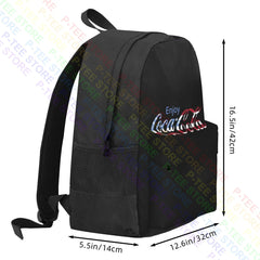 Coke Cola American Flag Large Backpack