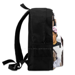 David Dobrik Collage Backpack Laptop Bag