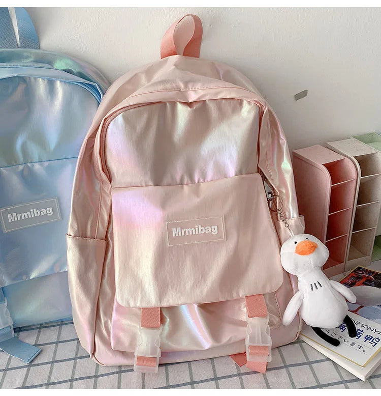 Waterproof College Ladies Backpack Female School Bag Laptop Student Girl