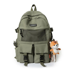 College Mesh Ladies Backpack Waterproof Female School Bag Laptop Student Girl