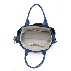 Canvas Shoulder Bag College Style High-Capacity Hot Sell Handbag For Women