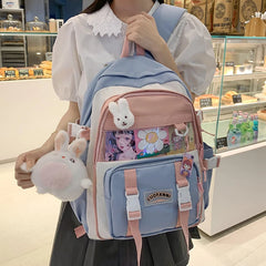 Large Capacity School Backpack for Teenage Girls
