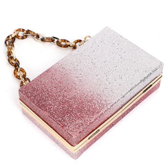 Color-changing Paillette Mini Flap Purse Handbag Women Evening Bag