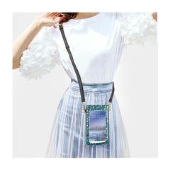 Coloranimal Polynesia Leather Texture Mobile Phone Bag