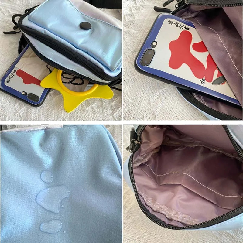 Colorful Fairy Shoulder Bags Women Oxford Waterproof Portable Students