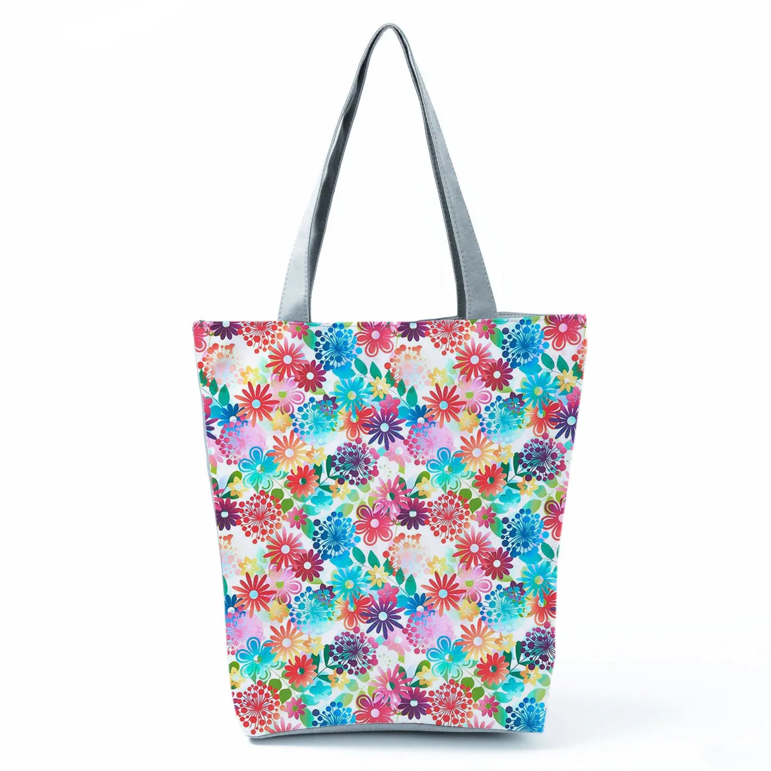 Flower Print Shoulder Bag for Women