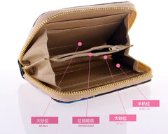 Anime Fairy Tail Natsu Dragneel Short Wallet Zipper Purse Cosplay
