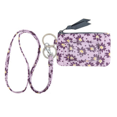 Colorful Journey Cotton Lanyard Wallet for Women