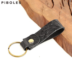 Colorful Key Wallet Keyring Leather Smart Key Holder Collector