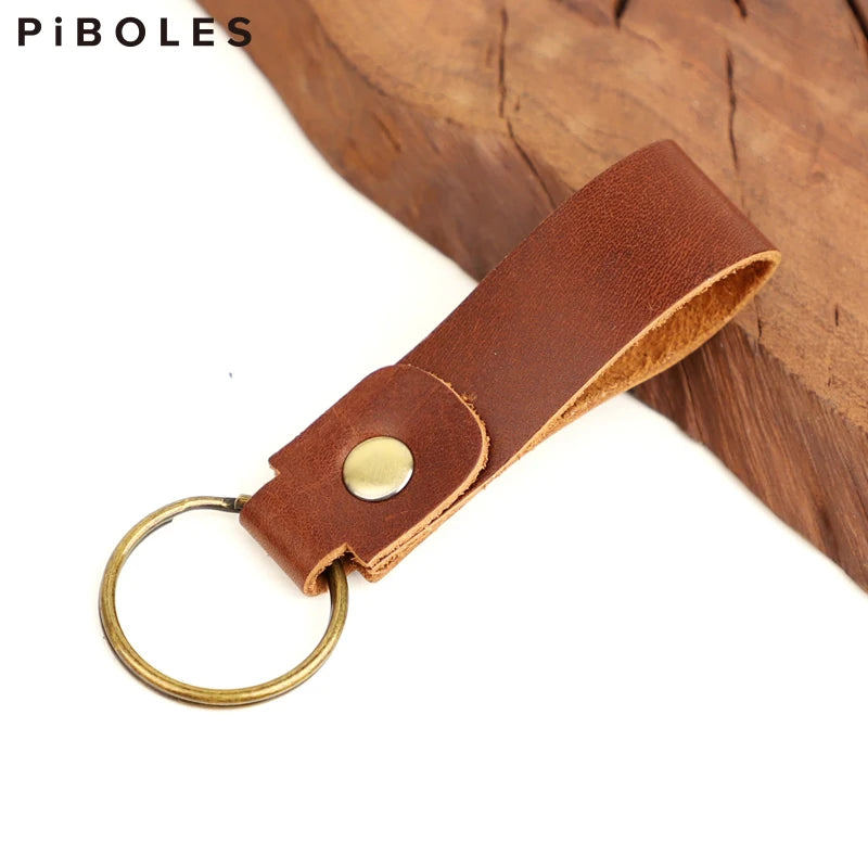 Colorful Key Wallet Keyring Leather Smart Key Holder Collector