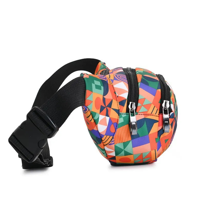 Colorful Waist Pack Women Sports Purse Running Outdoor Waist Bag