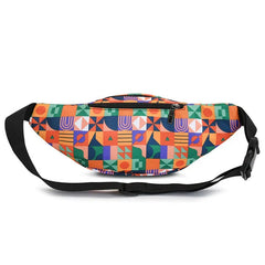Colorful Waist Pack Women Sports Purse Running Outdoor Waist Bag