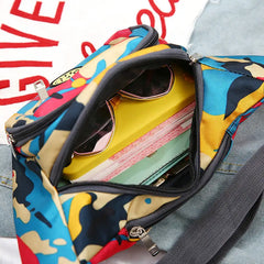 Colorful Waterproof Waist Bag for Travel and Outdoor Activities