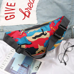 Colorful Waterproof Waist Bag for Travel and Outdoor Activities