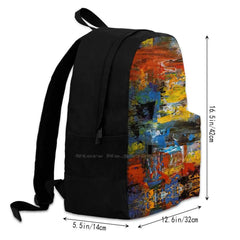 Art School Bag Big Capacity Backpack Laptop 15 Inch Motivation