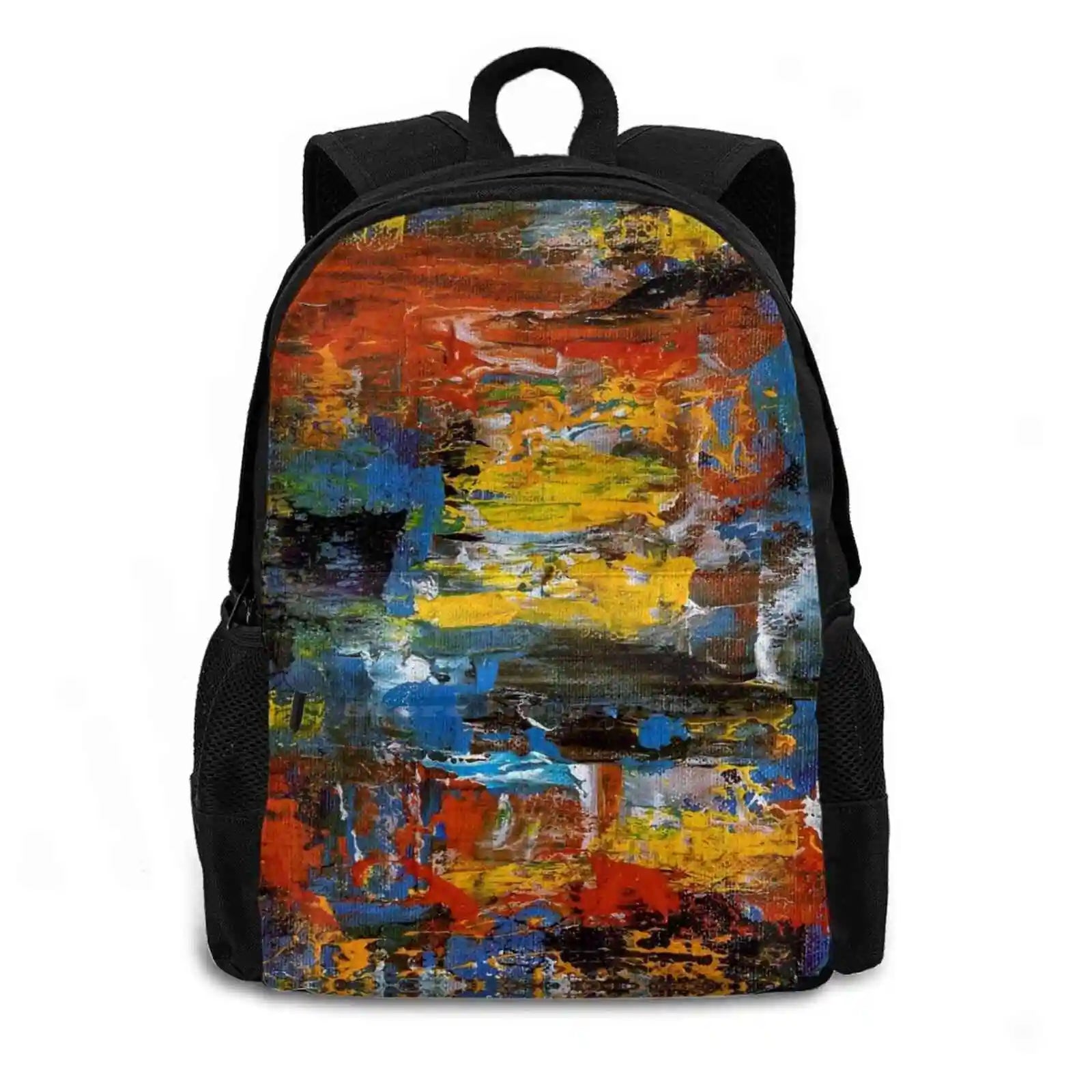 Art School Bag Big Capacity Backpack Laptop 15 Inch Motivation
