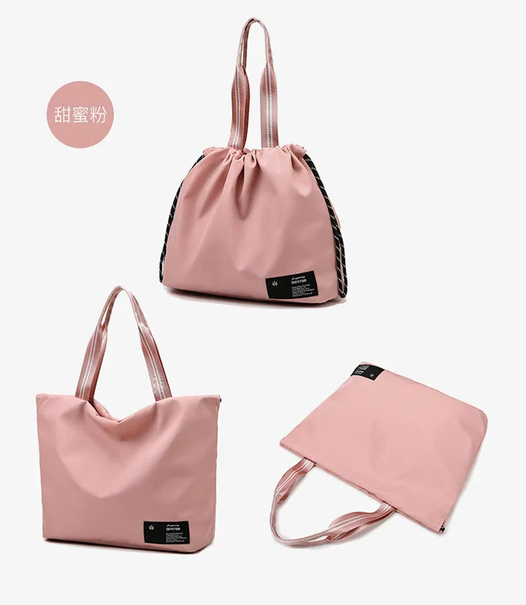 Simplicity Women's Yoga Drawstring Travel Bag