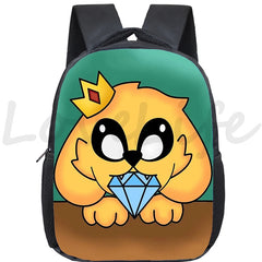 Anime Backpack for Kids, Cartoon Mikecrack Schoolbag, Back to School Bookbag