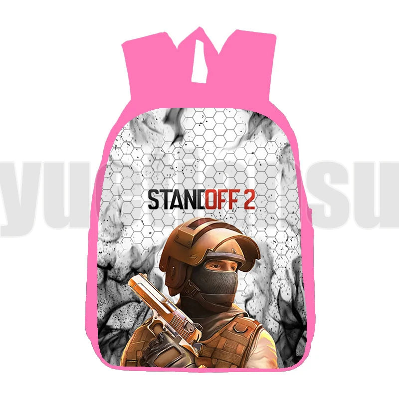 Standoff 2 3D Print Backpacks Large Capacity Canvas Bag