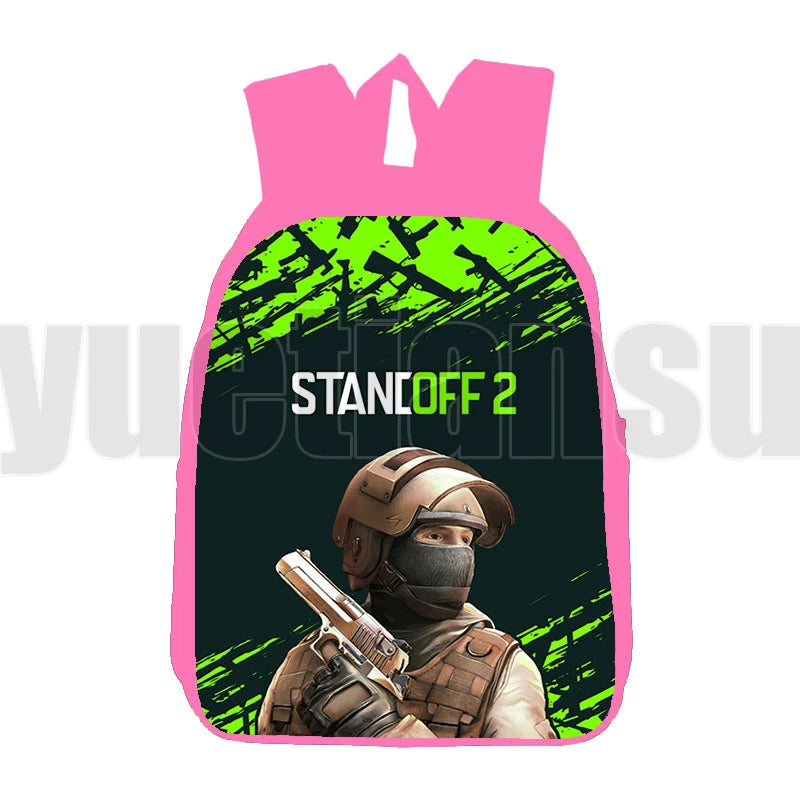 Standoff 2 3D Print Backpacks Large Capacity Canvas Bag