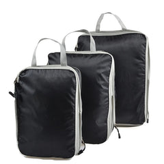 3pc Compression Packing Cube Travel Organizer Set