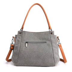 Cross-Slung Canvas Shoulder Bag for Students and Ladies