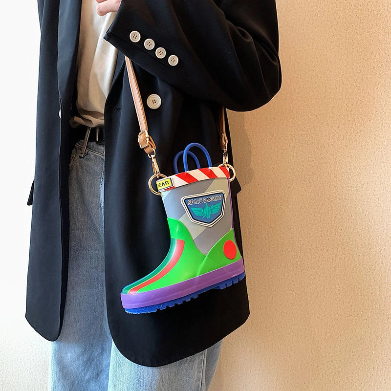 Shoes Shape Crossbody Bag Creative Handbag Young Girls Shoulder Bags